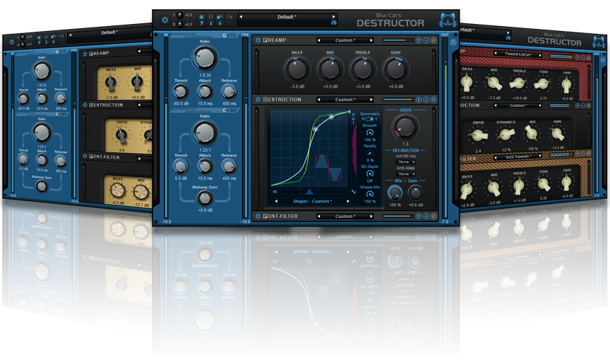 Blue Cat Audio Destructor Distortion and Amp Sim Plugin eLicense